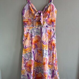 Cecilia Pettersson for Anthropologie Pansy print dress